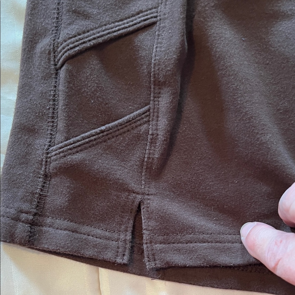 Brown Drawstring Skort - image 5